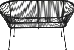 KARE Bank Acapulco Mono Schwarz New