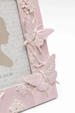 KARE Bilderrahmen Butterfly Rosa 10x15cm Clearance