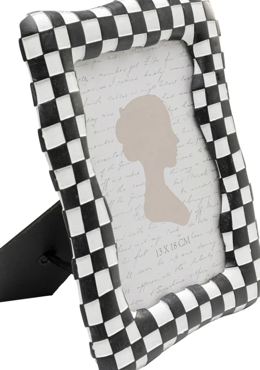 KARE Bilderrahmen Checker Schwarz 13x18cm Sale