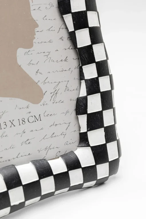 KARE Bilderrahmen Checker Schwarz 13x18cm Sale