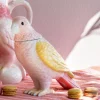 KARE Deko Dose Exotic Bird Giallo 23cm Outlet