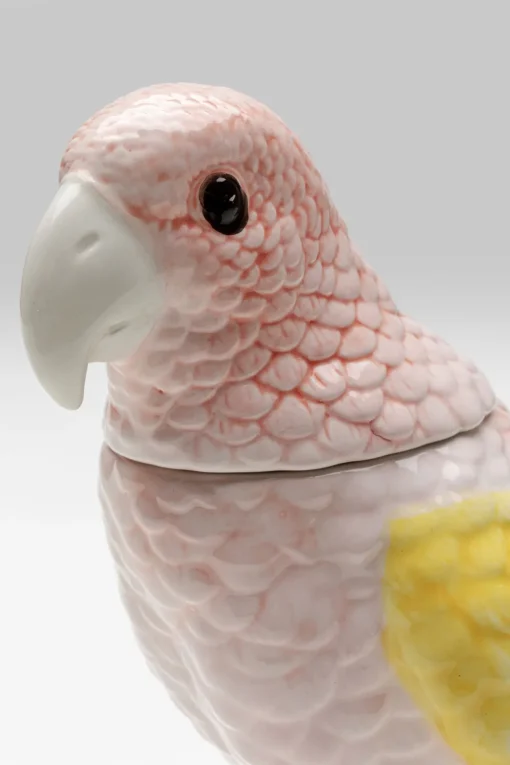 KARE Deko Dose Exotic Bird Giallo 23cm Outlet