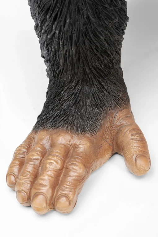 KARE Deko Figur Butler Playing Chimp Schwarz 52cm Outlet