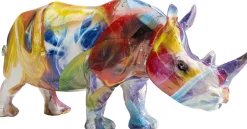 KARE Deko Figur Colored Rhino 17cm Online