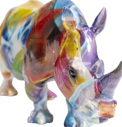 KARE Deko Figur Colored Rhino 17cm Online