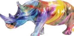 KARE Deko Figur Colored Rhino 17cm Online