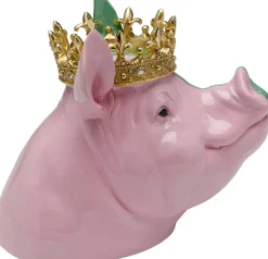 KARE Deko Figur Crowned Pig 28cm Outlet