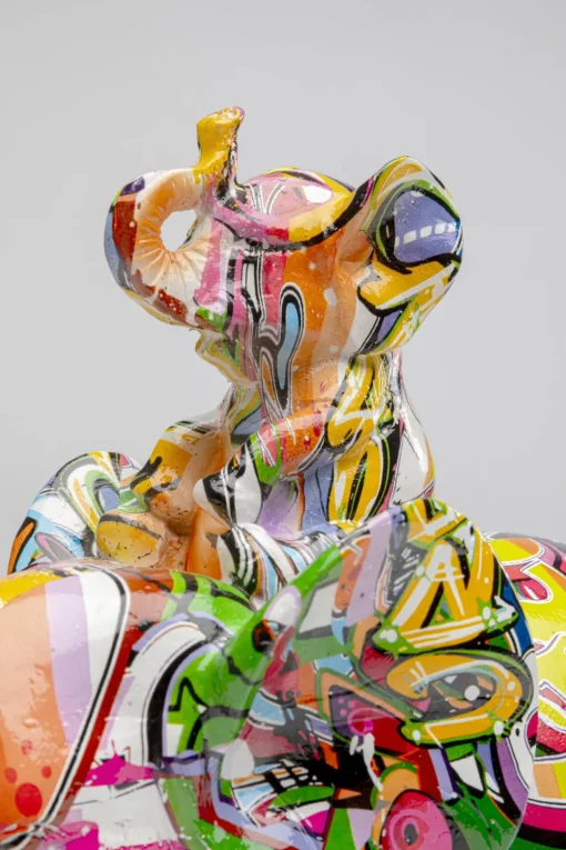 KARE Deko Figur Elefant Dumbo Uno Graffiti New