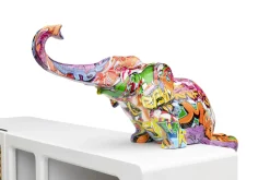 KARE Deko Figur Elefant Zirkus Graffiti (2/Set) Best