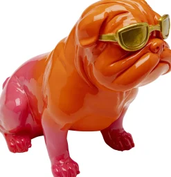 KARE Deko Figur Fashion Dog Orange 17cm Discount