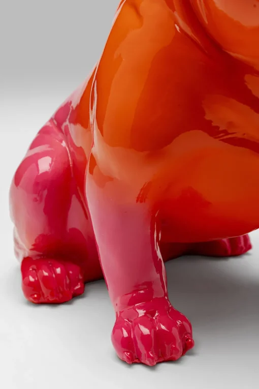 KARE Deko Figur Fashion Dog Orange 17cm Discount