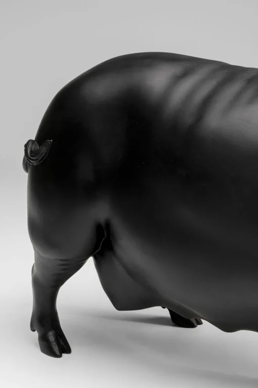 KARE Deko Figur Flying Pig Schwarz 21cm Discount