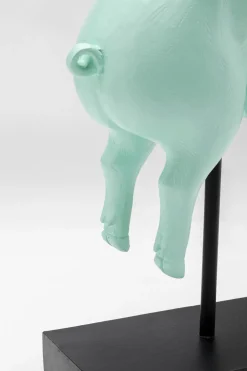 KARE Deko Figur Flying Pig Türkis 29cm Clearance