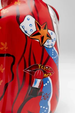KARE Deko Figur Graffiti Monkey Rot 39cm Best