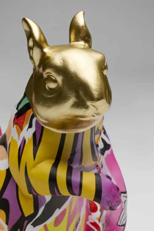 KARE Deko Figur Graffiti Squirrel 22cm Fashion