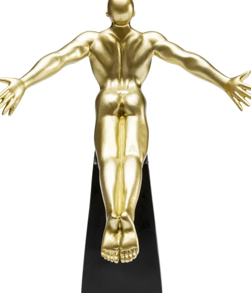 KARE Deko Figur Jumper Gold 37cm Outlet