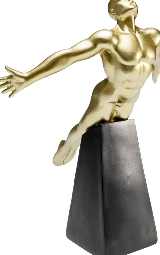 KARE Deko Figur Jumper Gold 37cm Outlet