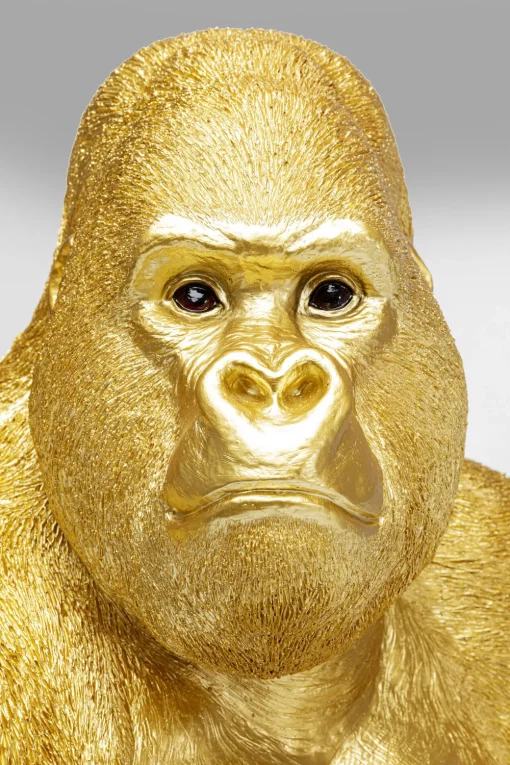 KARE Deko Figur Monkey Gorilla Side XL Gold 76cm Best