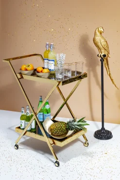 KARE Deko Figur Parrot Gold 116cm Hot