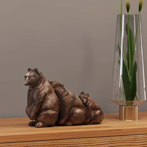 KARE Deko Figur Relaxed Bear Family New