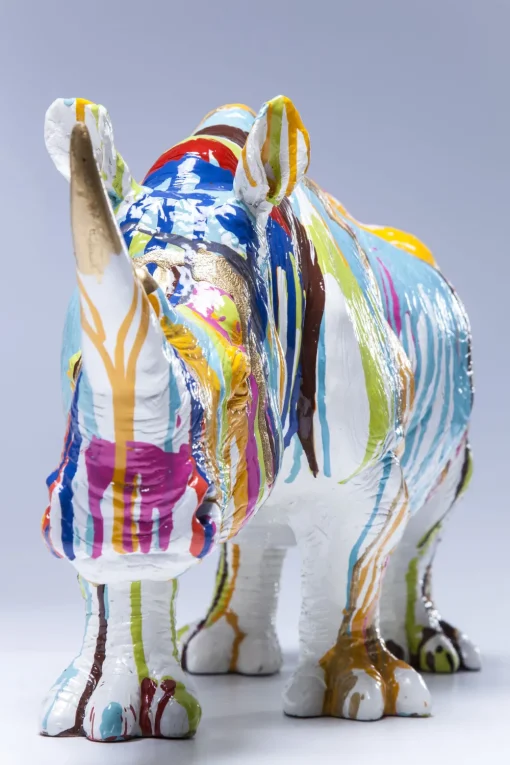 KARE Deko Figur Rhino Colore 26cm Fashion