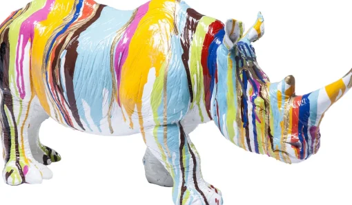 KARE Deko Figur Rhino Colore 26cm Fashion