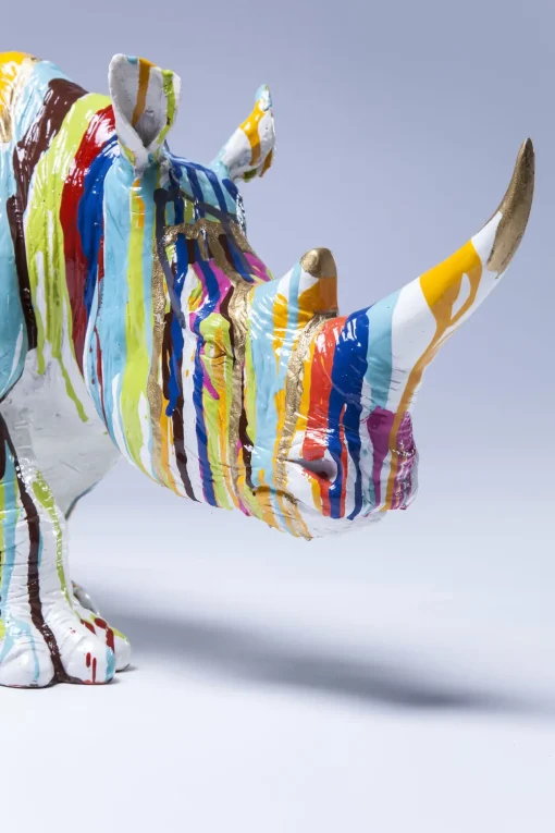 KARE Deko Figur Rhino Colore 26cm Fashion