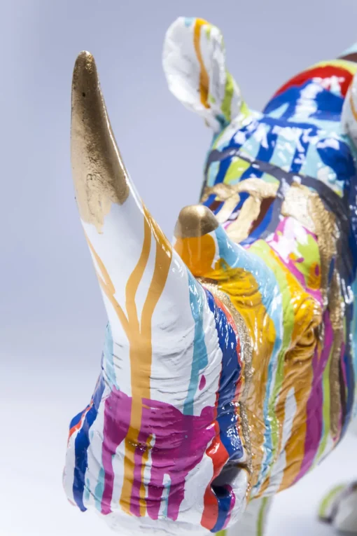 KARE Deko Figur Rhino Colore 26cm Fashion
