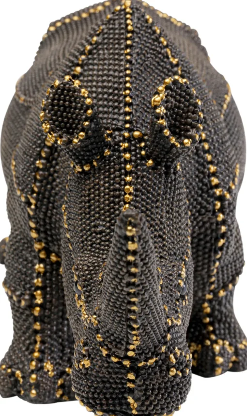 KARE Deko Figur Rhino Rivets Pearls 26cm Discount