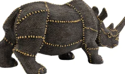KARE Deko Figur Rhino Rivets Pearls 26cm Discount