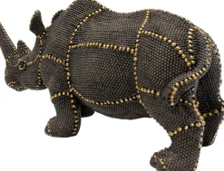 KARE Deko Figur Rhino Rivets Pearls 26cm Discount