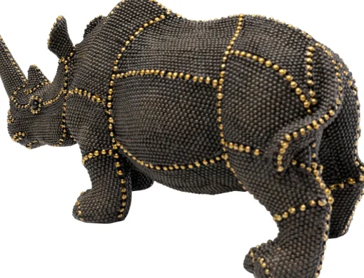 KARE Deko Figur Rhino Rivets Pearls 26cm Discount