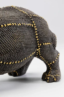KARE Deko Figur Rhino Rivets Pearls 26cm Discount