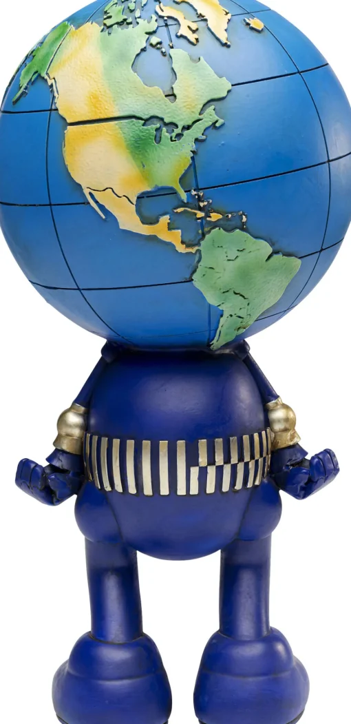KARE Deko Figur Robot World 50cm Hot