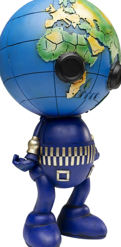 KARE Deko Figur Robot World 50cm Hot