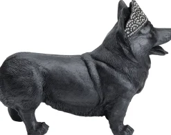 KARE Deko Figur Royal Standing Corgi Schwarz 52cm Online