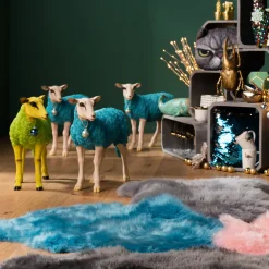 KARE Deko Figur Sheep Colore Green Clearance