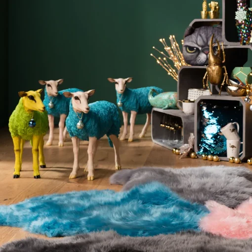 KARE Deko Figur Sheep Colore Green Clearance