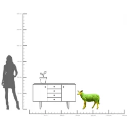 KARE Deko Figur Sheep Colore Green Clearance