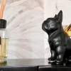 KARE Deko Figur Sitting Angel Dog Gold-Schwarz Discount