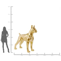KARE Deko Figur Toto XL Gold 180cm Outlet