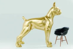 KARE Deko Figur Toto XL Gold 180cm Outlet