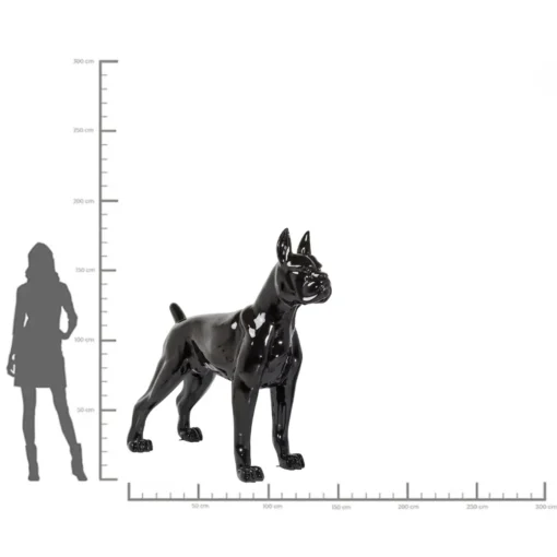 KARE Deko Figur Toto XL Schwarz 180cm Clearance