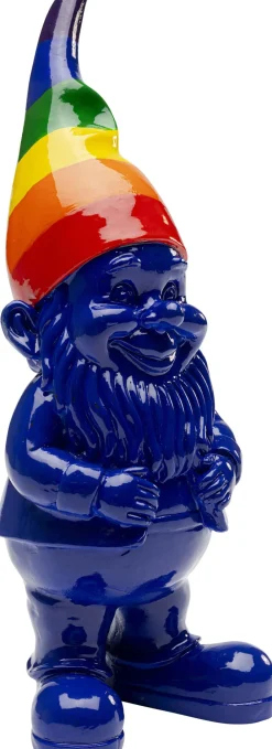 KARE Deko Figur Zwerg Stehend Rainbow Blau 21cm Discount
