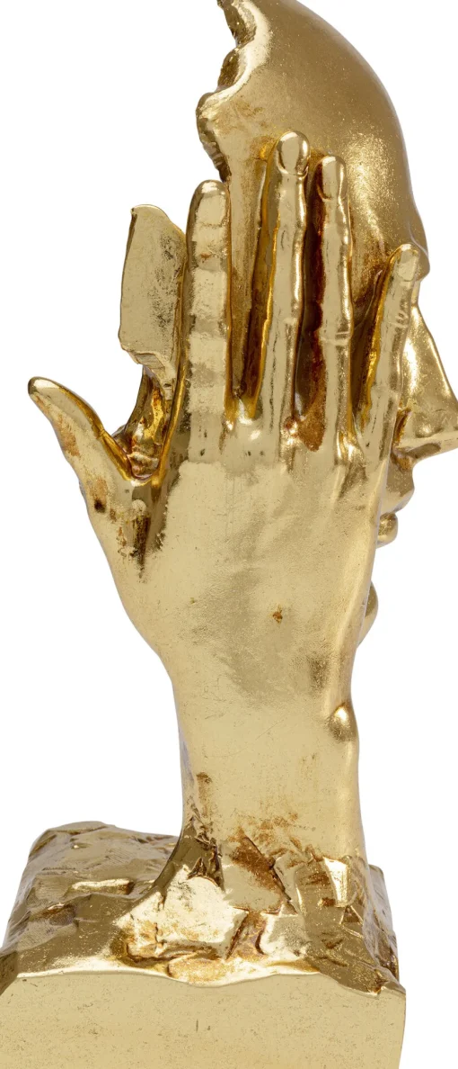 KARE Deko Objekt In my Mind Gold 30cm New
