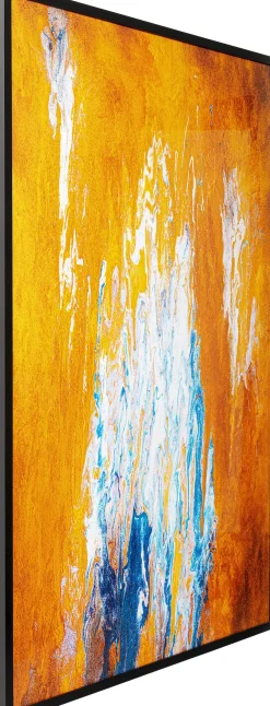 KARE Gerahmtes Bild Artistas Orange 120x180cm New