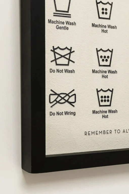 KARE Gerahmtes Bild Laundry 61x41cm Discount