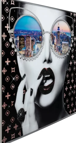 KARE Gerahmtes Bild NY View 120x120cm Outlet