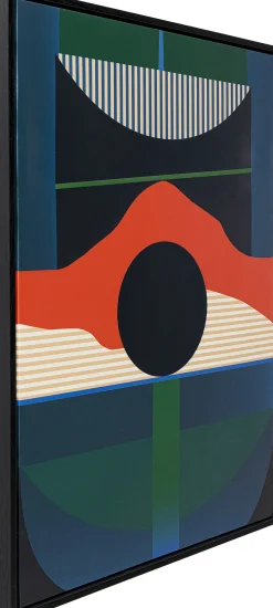 KARE Gerahmtes Bild Sunrise 75x100cm Hot