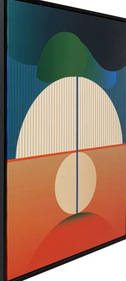 KARE Gerahmtes Bild Sunrise 75x100cm Hot